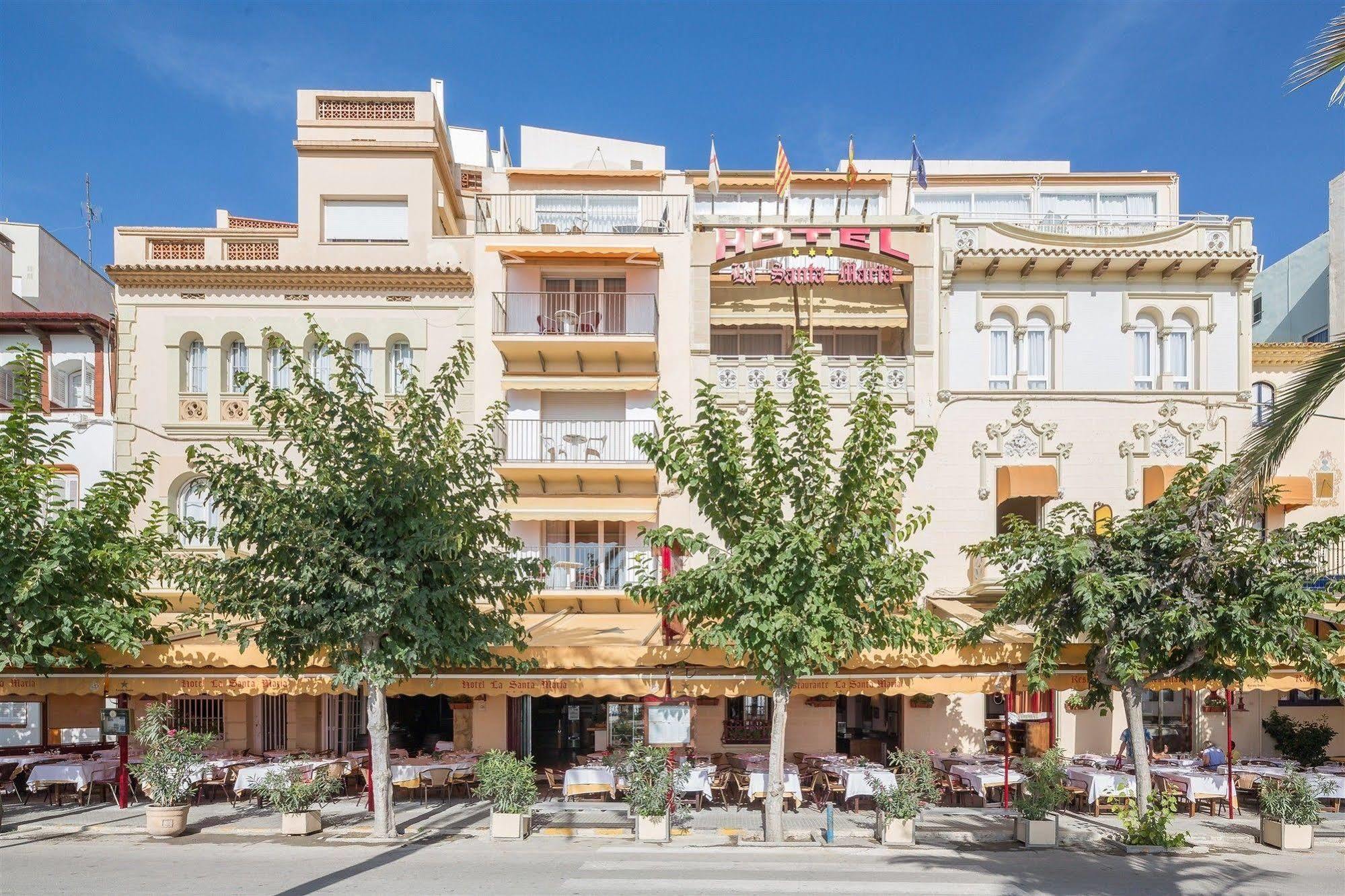 La Santa María Hotel Sitges Exterior foto